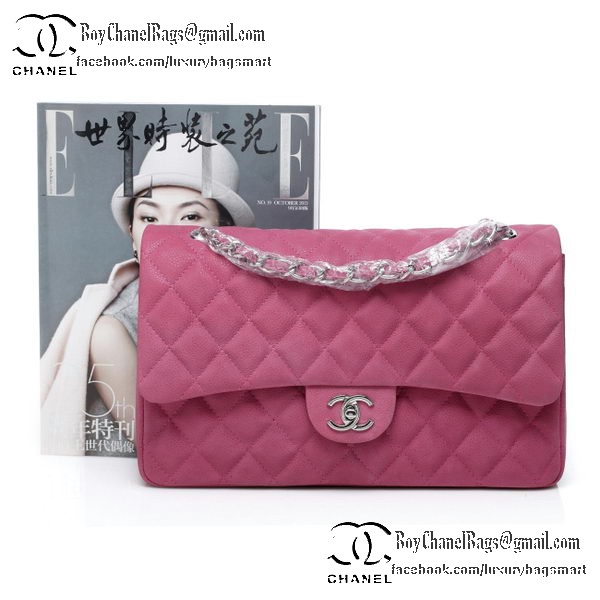 Chanel Classic Flap Bag 2.55 Series Original Suede Cannage Pattern CHA1112 Rosy