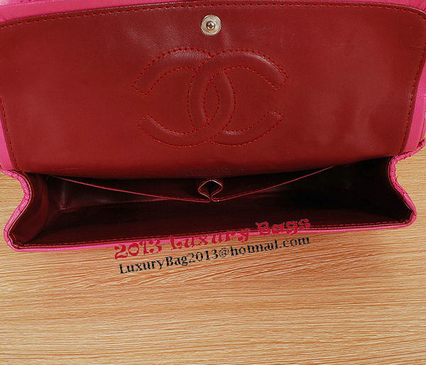 Chanel 2.55 Series Flap Bag Camellia Sheepskin Leather CHA1112