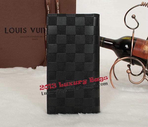 Louis Vuitton Damier Infini Leather Brazza Wallet N63010