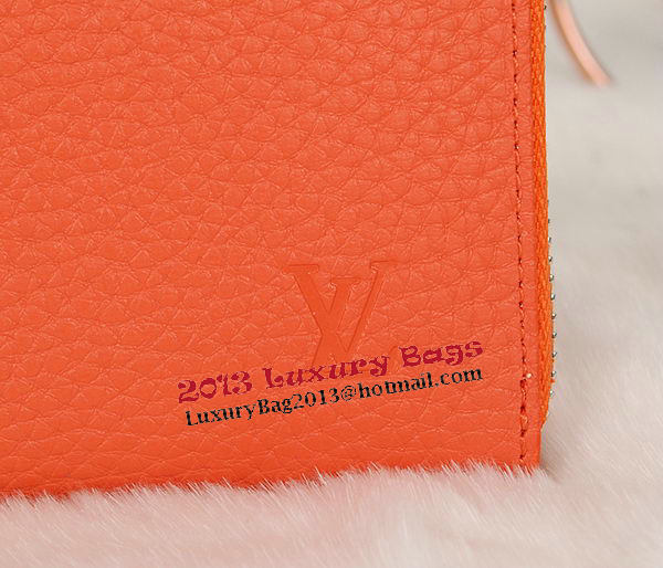 Louis Vuitton Grainy Leather Zippy Wallet M60017