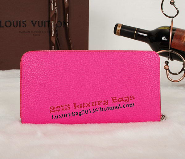 Louis Vuitton Grainy Leather Zippy Wallet M60017