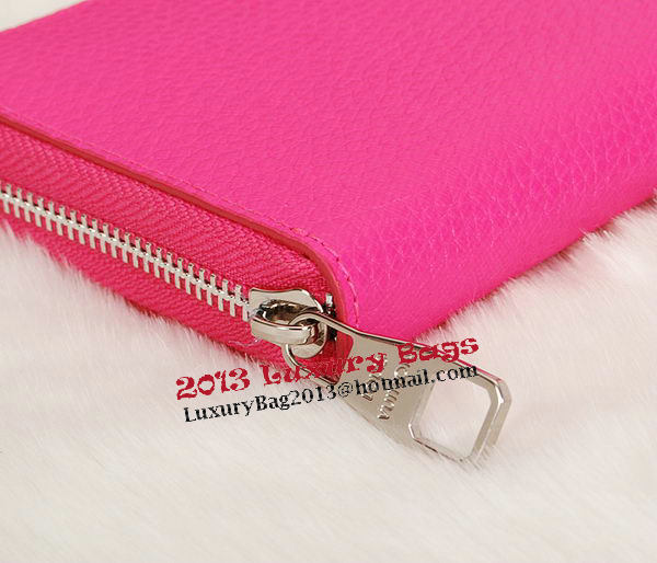 Louis Vuitton Grainy Leather Zippy Wallet M60017