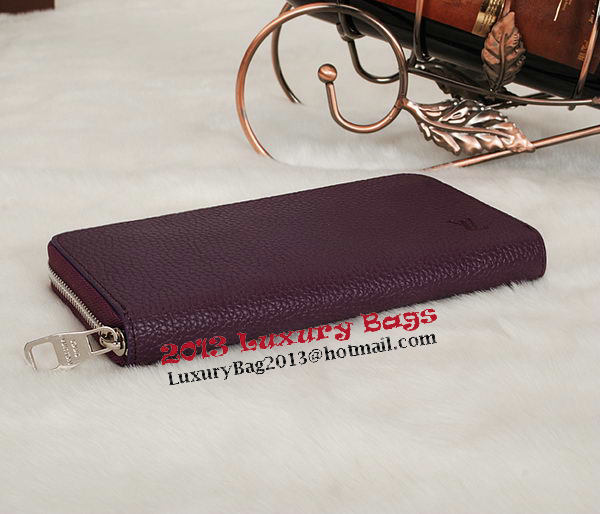 Louis Vuitton Grainy Leather Zippy Wallet M60017