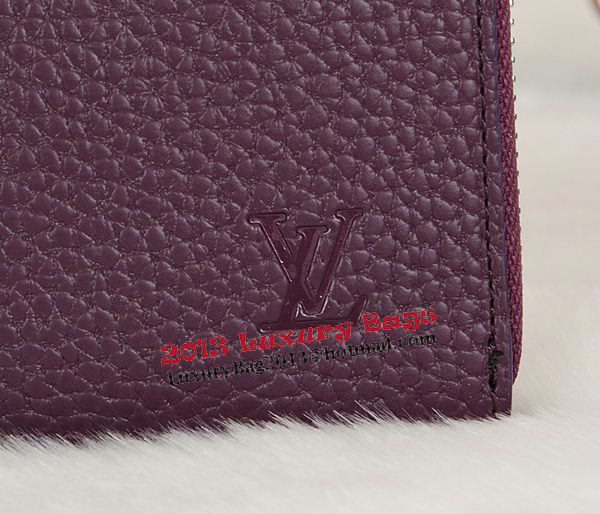 Louis Vuitton Grainy Leather Zippy Wallet M60017