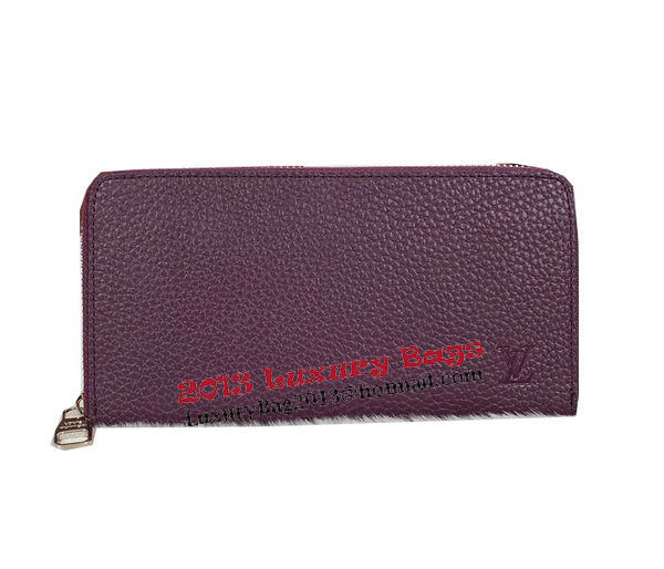 Louis Vuitton Grainy Leather Zippy Wallet M60017