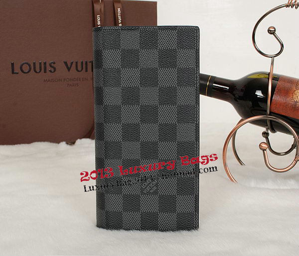 Louis Vuitton Monogram Damier Canvas Brazza Wallet N62665