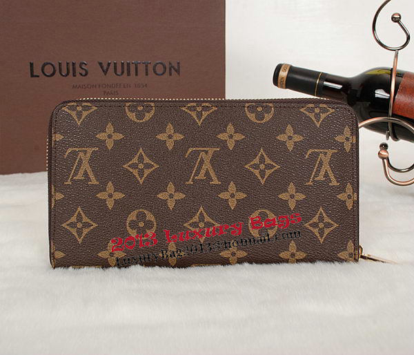 Louis Vuitton Monogram Damier Canvas Zippy Wallet M60002