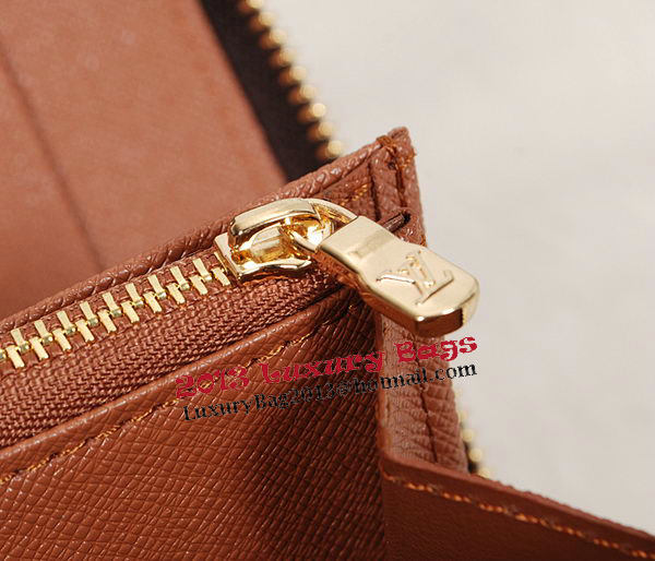 Louis Vuitton Monogram Damier Canvas Zippy Wallet M60002