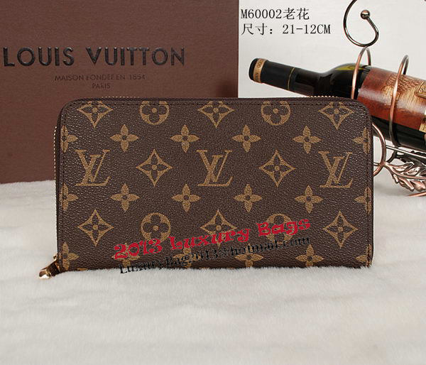 Louis Vuitton Monogram Damier Canvas Zippy Wallet M60002