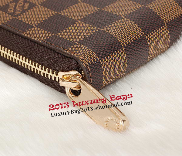 Louis Vuitton Monogram Damier Canvas Zippy Wallet M60002