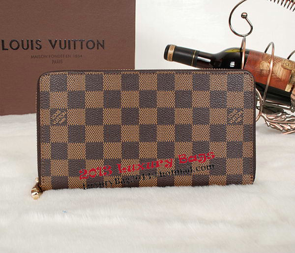 Louis Vuitton Monogram Damier Canvas Zippy Wallet M60002