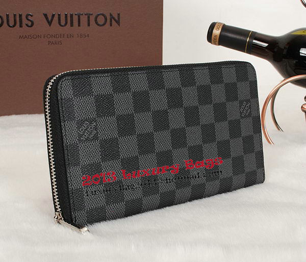 Louis Vuitton Monogram Damier Canvas Zippy Wallet M60002