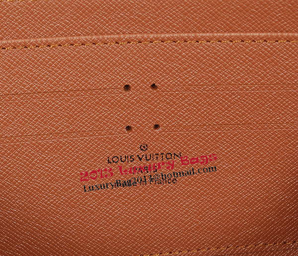 Louis Vuitton Wallets Monogram Damier Canvas Zippy N60015