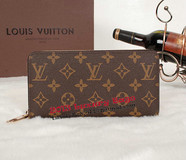 Louis Vuitton Wallets Monogram Damier Canvas Zippy N60015