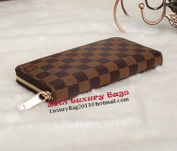 Louis Vuitton Wallets Monogram Damier Canvas Zippy N60015