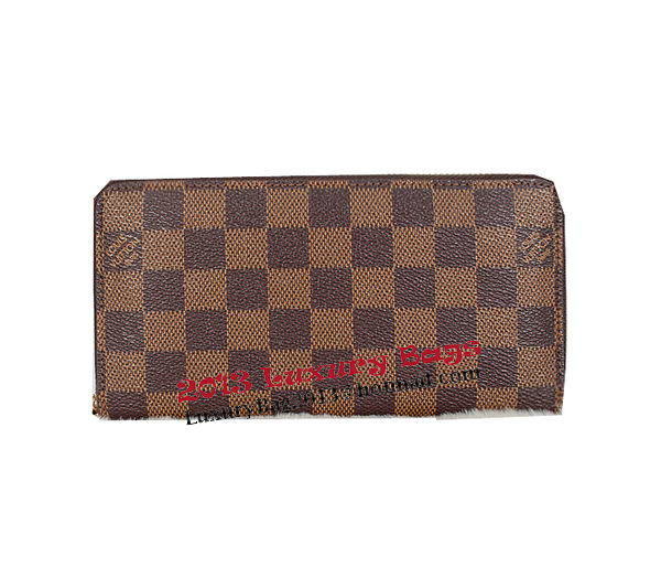 Louis Vuitton Wallets Monogram Damier Canvas Zippy N60015