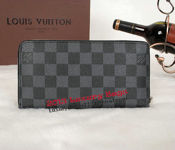 Louis Vuitton Wallets Monogram Damier Canvas Zippy N60015