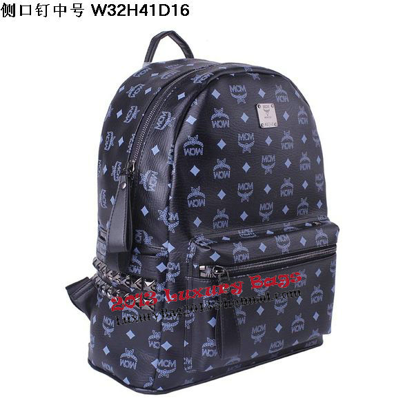 MCM Medium Stark Backpack MC2446 Black