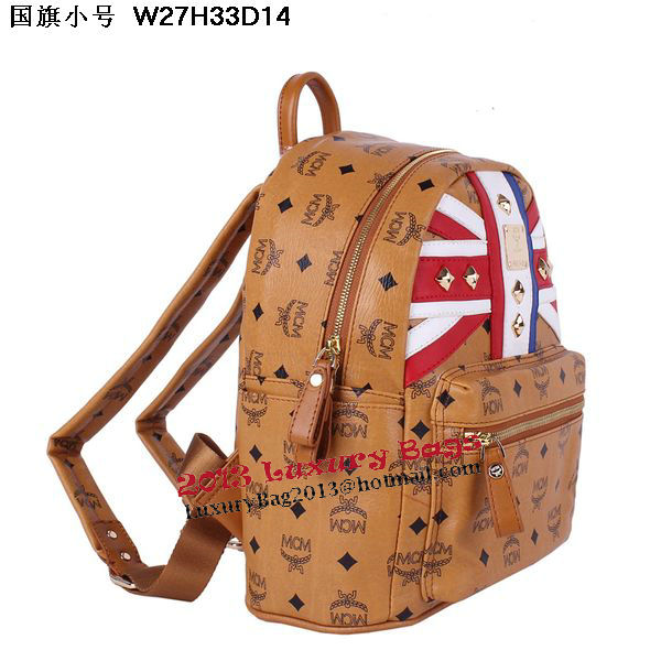 MCM Small Flag of UK Backpack MC5173S Wheat