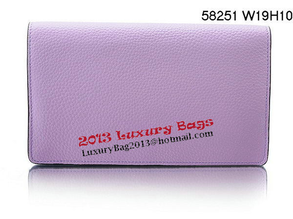 Louis Vuitton Veau Cachemire Leather Dauphine Wallet M58251 Lavender