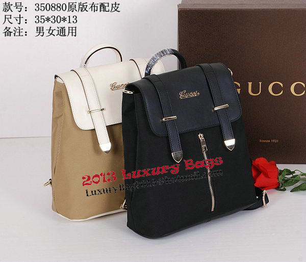 Gucci Canvas BackPack 350880 Apricot