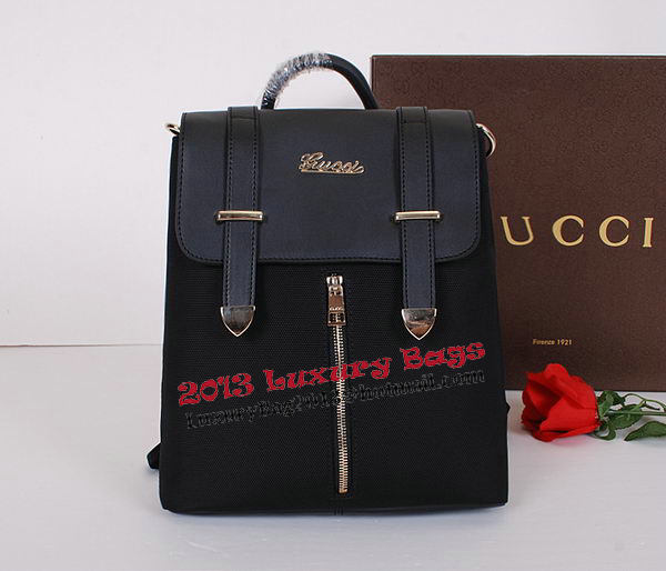 Gucci Canvas BackPack 350880 Black