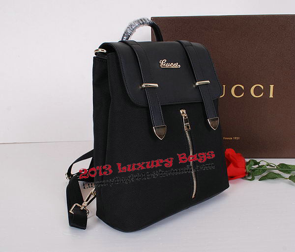 Gucci Canvas BackPack 350880 Black