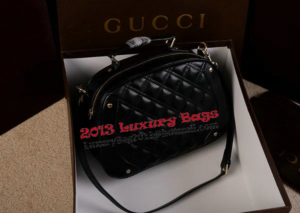 Gucci Tote Bag Original Leather 368830 Black