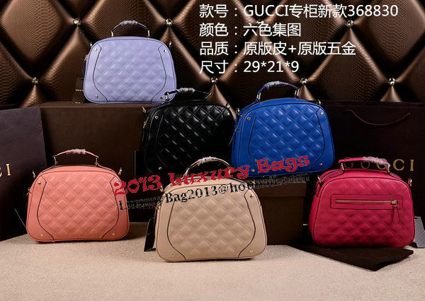 Gucci Tote Bag Original Leather 368830 Rosy