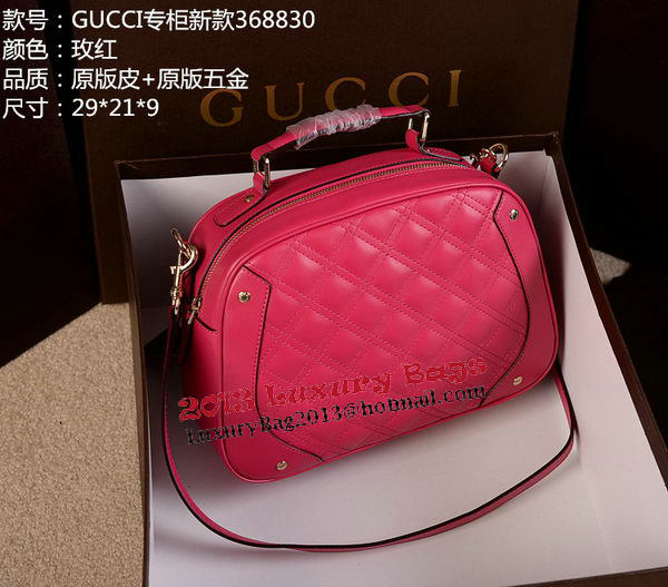 Gucci Tote Bag Original Leather 368830 Rosy