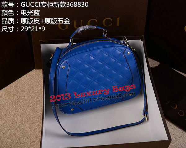 Gucci Tote Bag Original Leather 368830 Royal