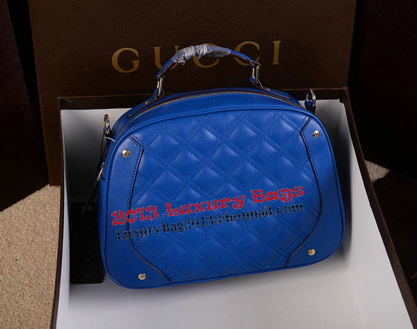 Gucci Tote Bag Original Leather 368830 Royal