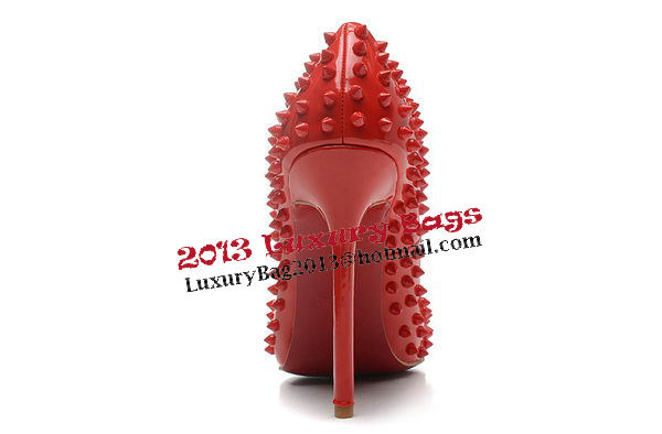 Christian Louboutin Patent Leather 120mm Pump CL1418 Red