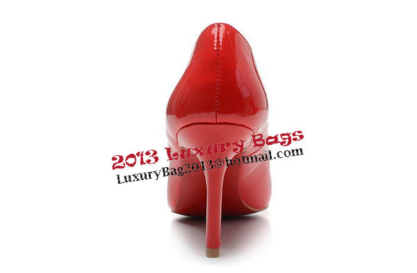 Christian Louboutin Patent Leather 80mm Pump CL1425 Red