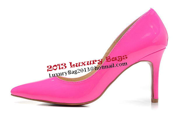 Christian Louboutin Patent Leather 80mm Pump CL1425 Rose