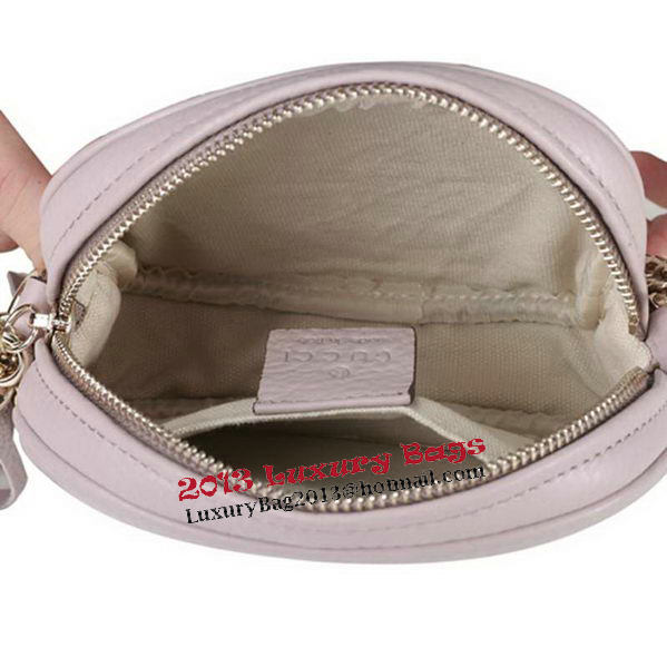Gucci Soho Original Leather mini Chain Bag 353965 Grey
