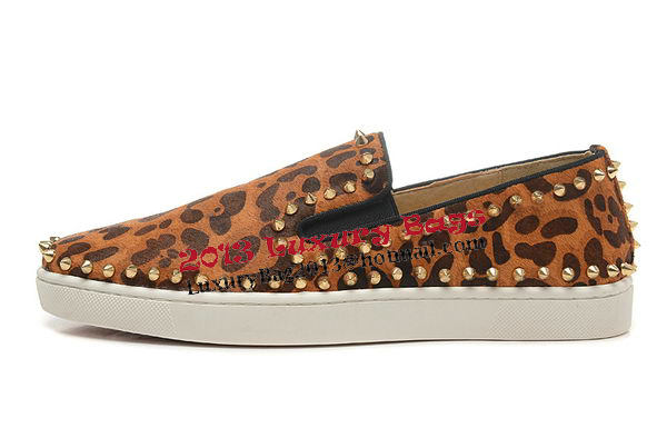 Christian Louboutin Casual Shoes CL809 Brown