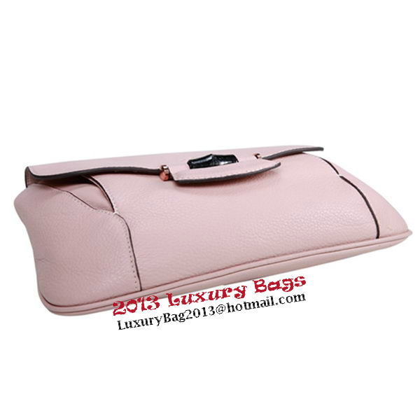 Gucci Nouveau Leather Shoulder Bag 347101 Pink