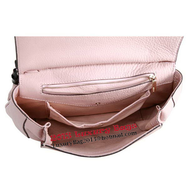 Gucci Nouveau Leather Shoulder Bag 347101 Pink