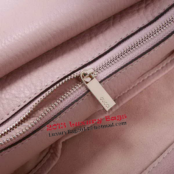 Gucci Nouveau Leather Shoulder Bag 347101 Pink