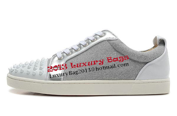 Christian Louboutin Casual Shoes CL823 Silver