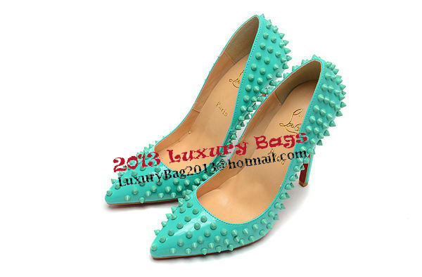 Christian Louboutin Patent Leather 120mm Pump CL1441 Green