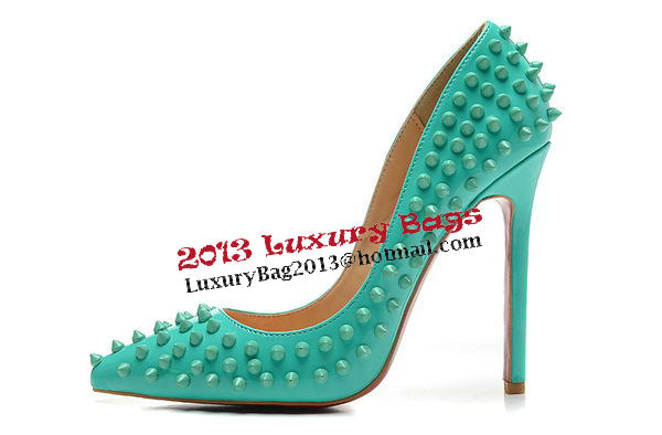 Christian Louboutin Patent Leather 120mm Pump CL1441 Green