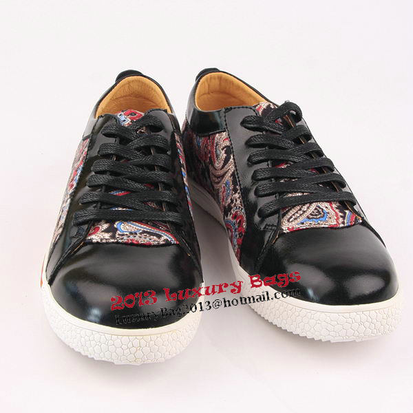 miu miu Casual Shoes Calfskin Leather PD331 Black