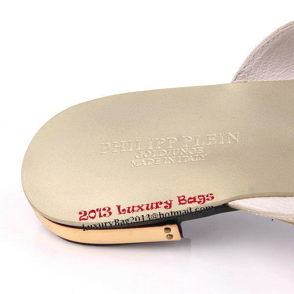 Prada Calfskin Leather Sandals PP10 Gold