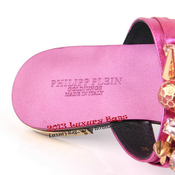 Prada Calfskin Leather Sandals PP10 Rose