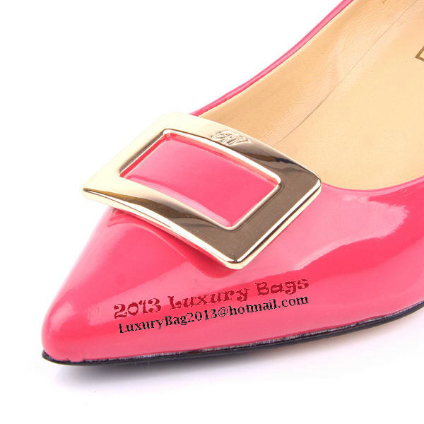 Roger Vivier Patent Leather Pump RV235 Rose