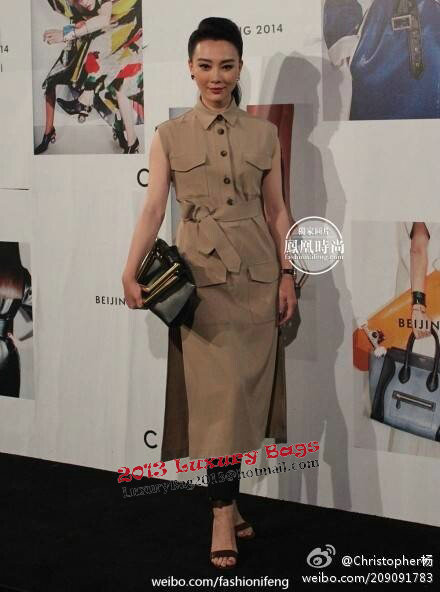 Celine Original Leather Tote Bag C2010 Black