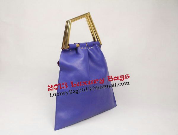 Celine Original Leather Tote Bag C2010 Violet