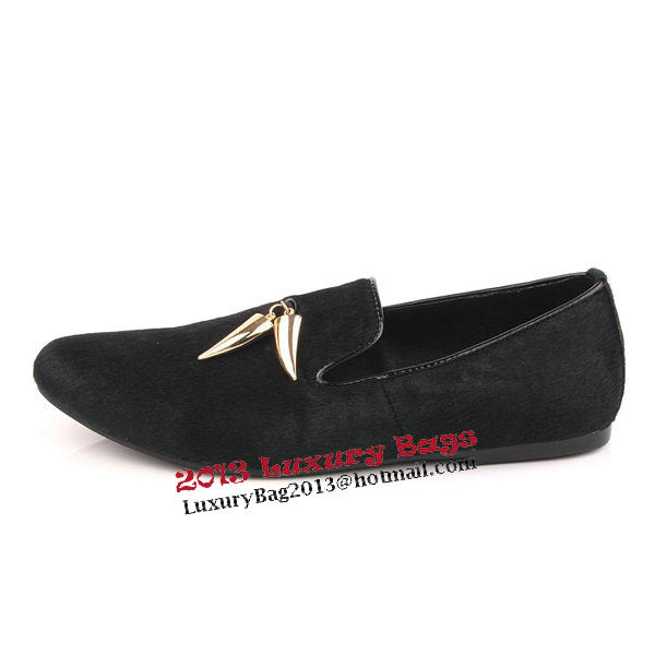 Giuseppe Zanotti Ballerina Flat GZ0360 Black